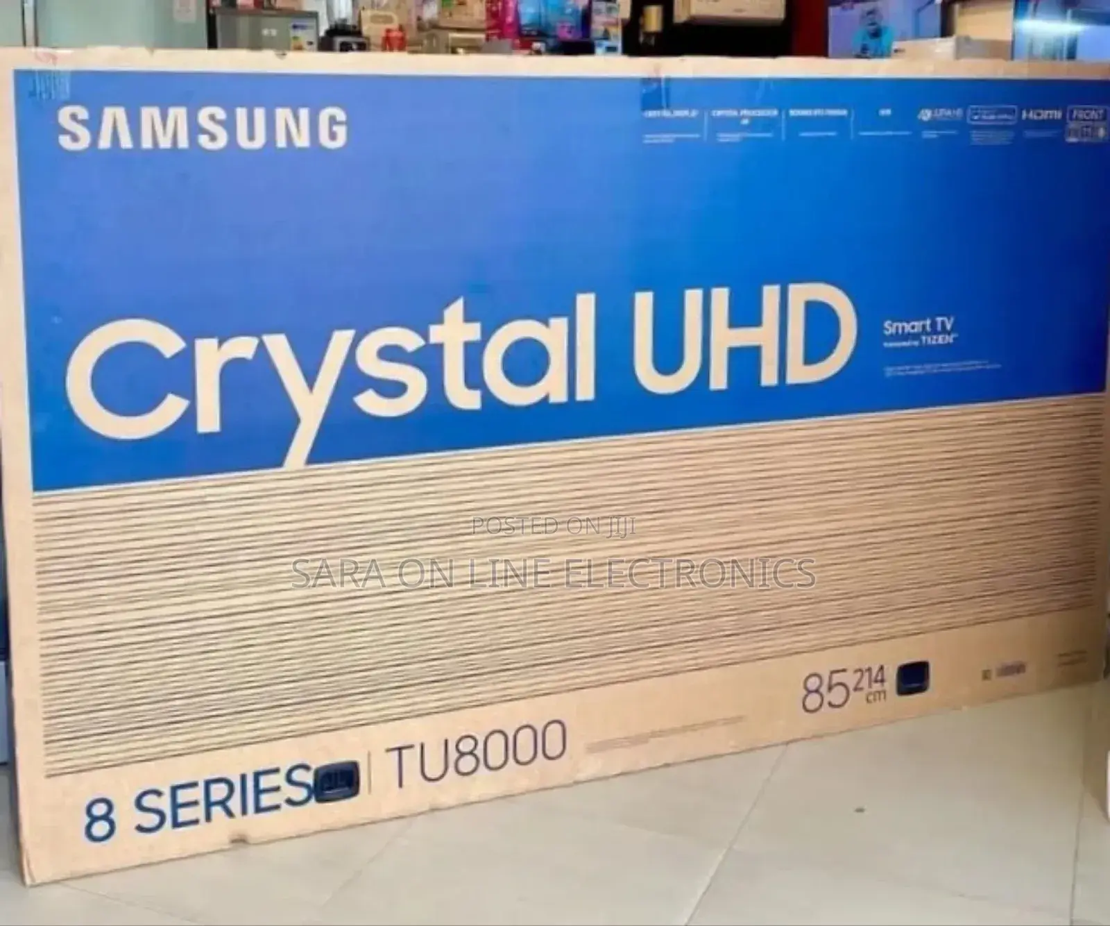 Smasung 85" 8 Series Crystal Uhd Tv