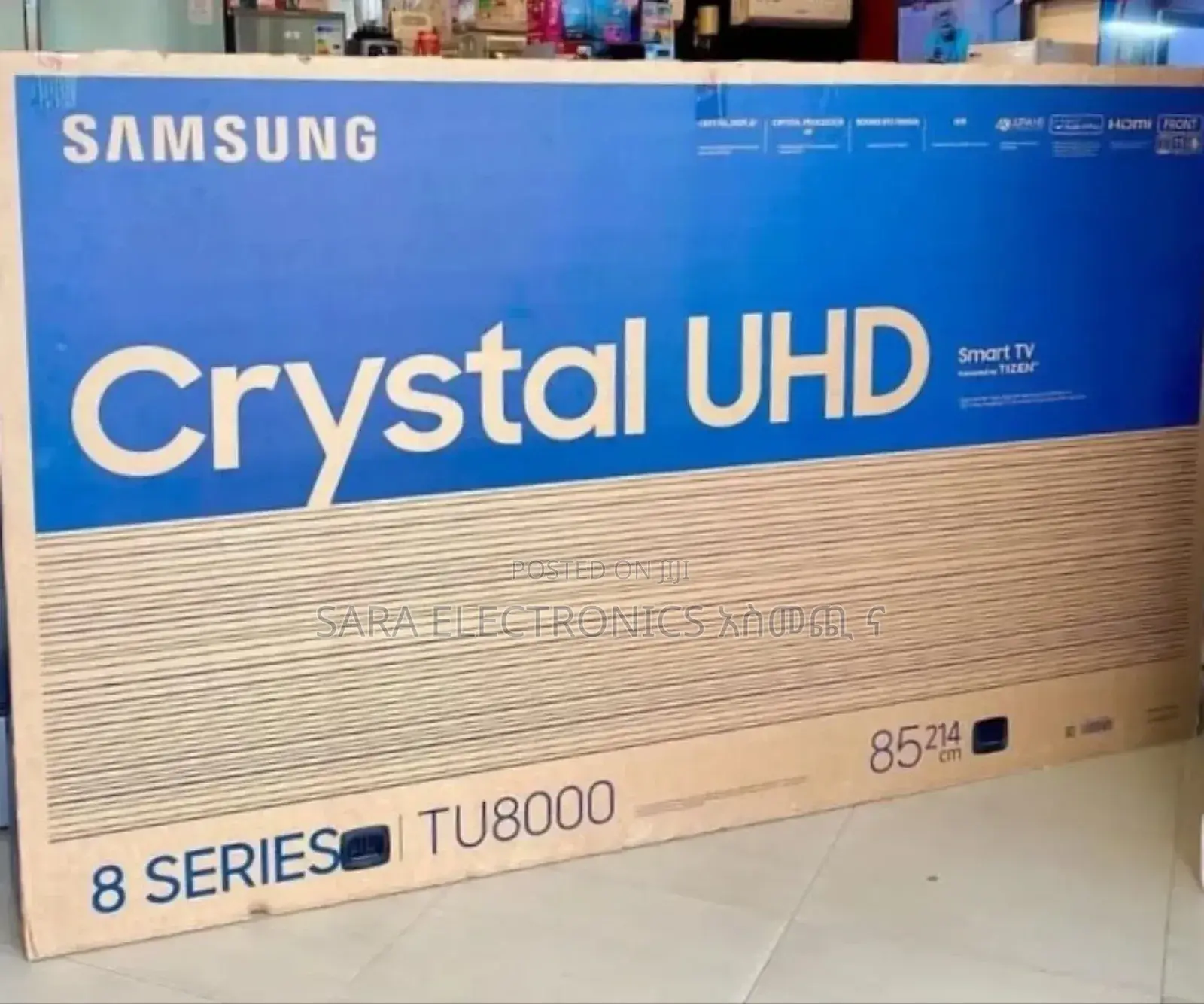 Smasung 85" 8 Series Crystal Uhd Tv
