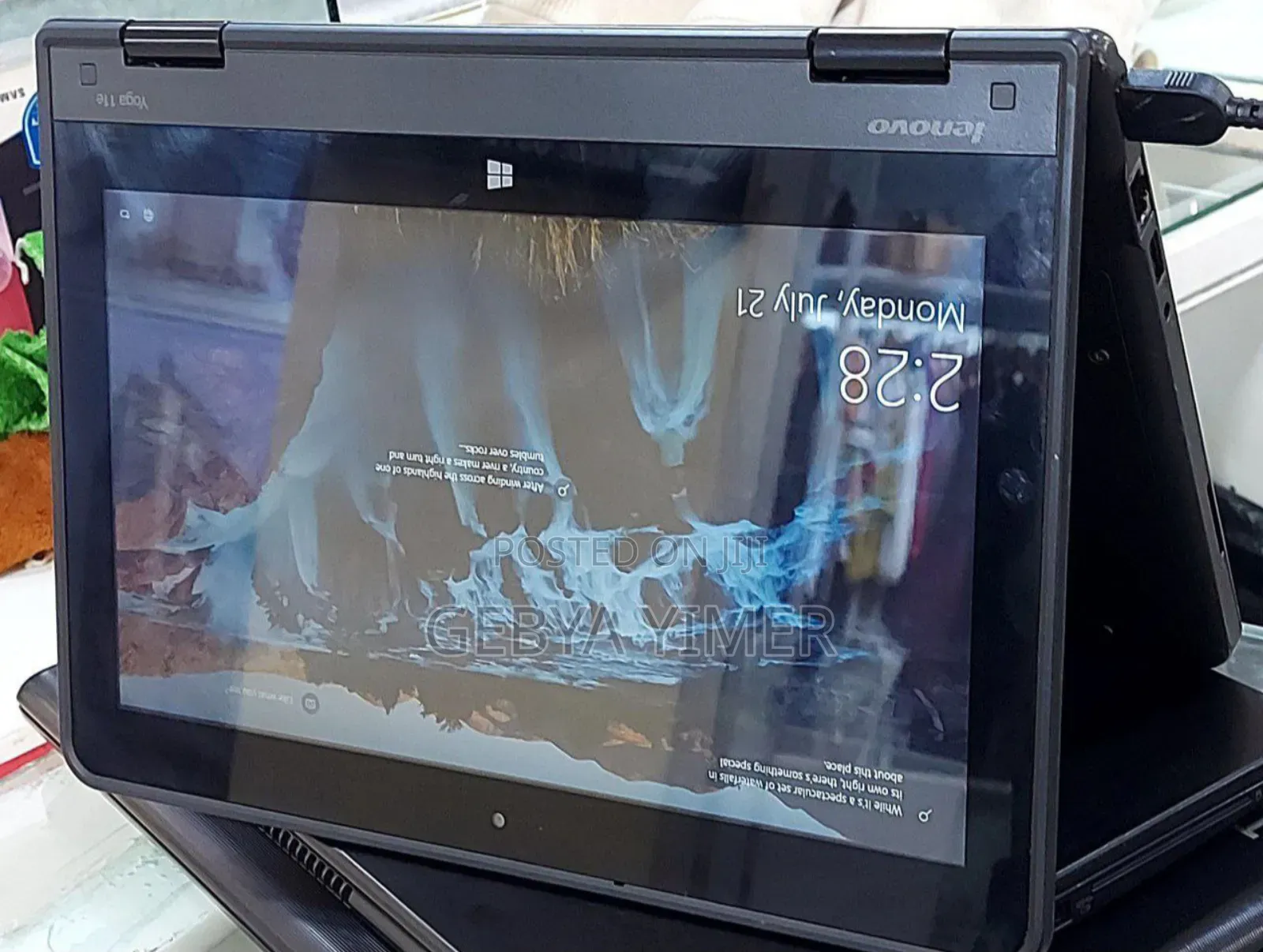 New Laptop Lenovo Yoga 11e 4GB Intel Celeron SSD 500GB