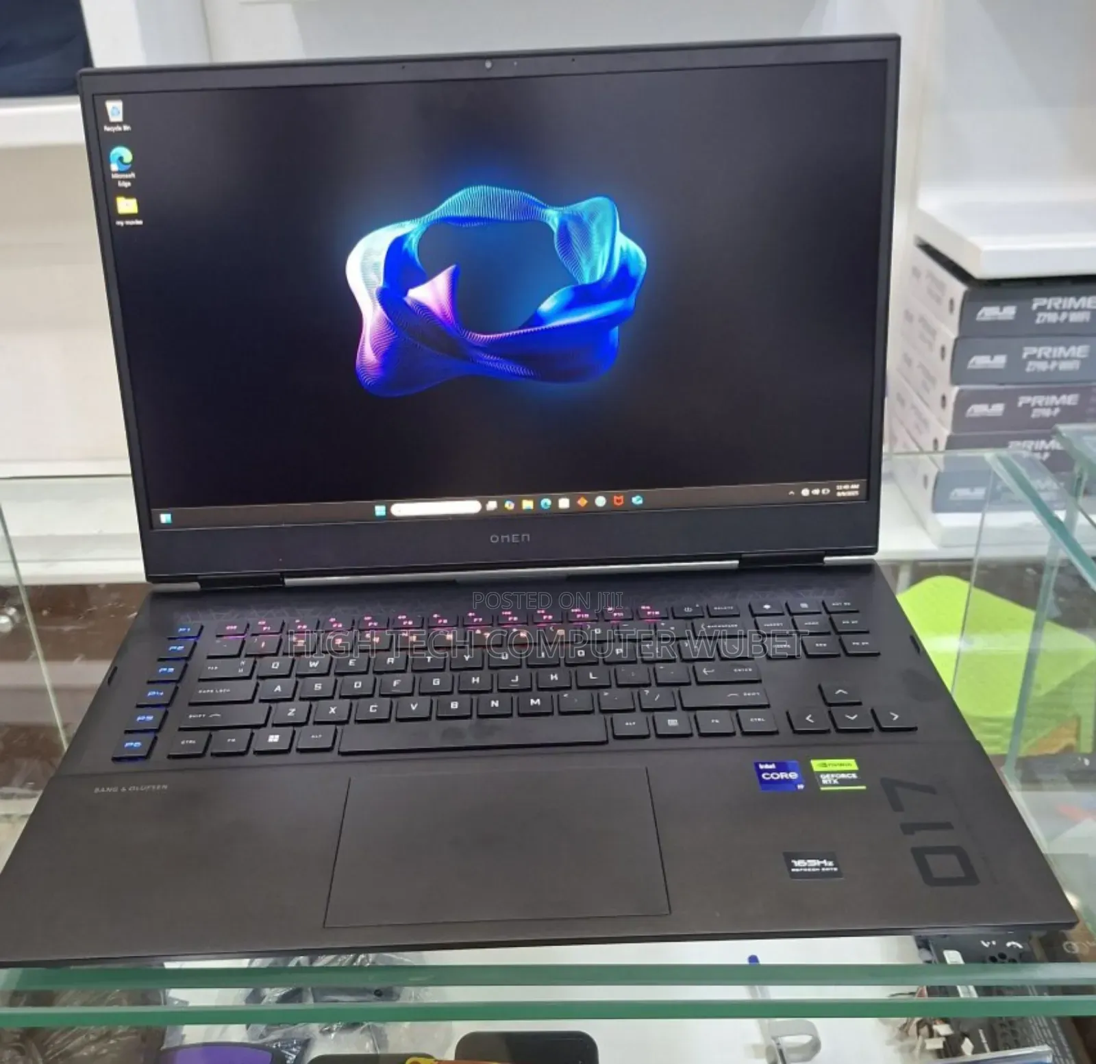 New Laptop HP Omen 17 32GB Intel Core I9 SSD 2T