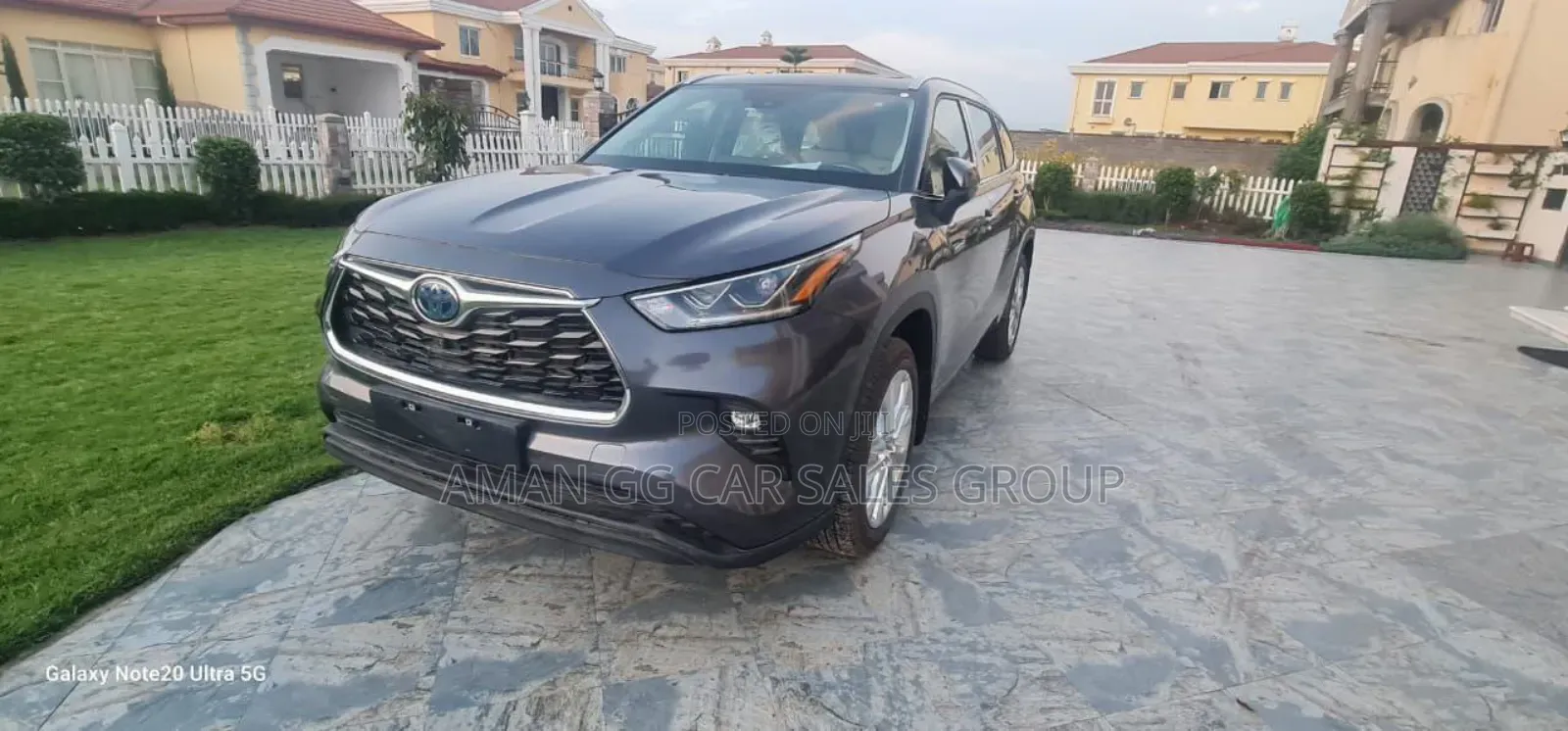New Toyota Highlander 2024 Gray