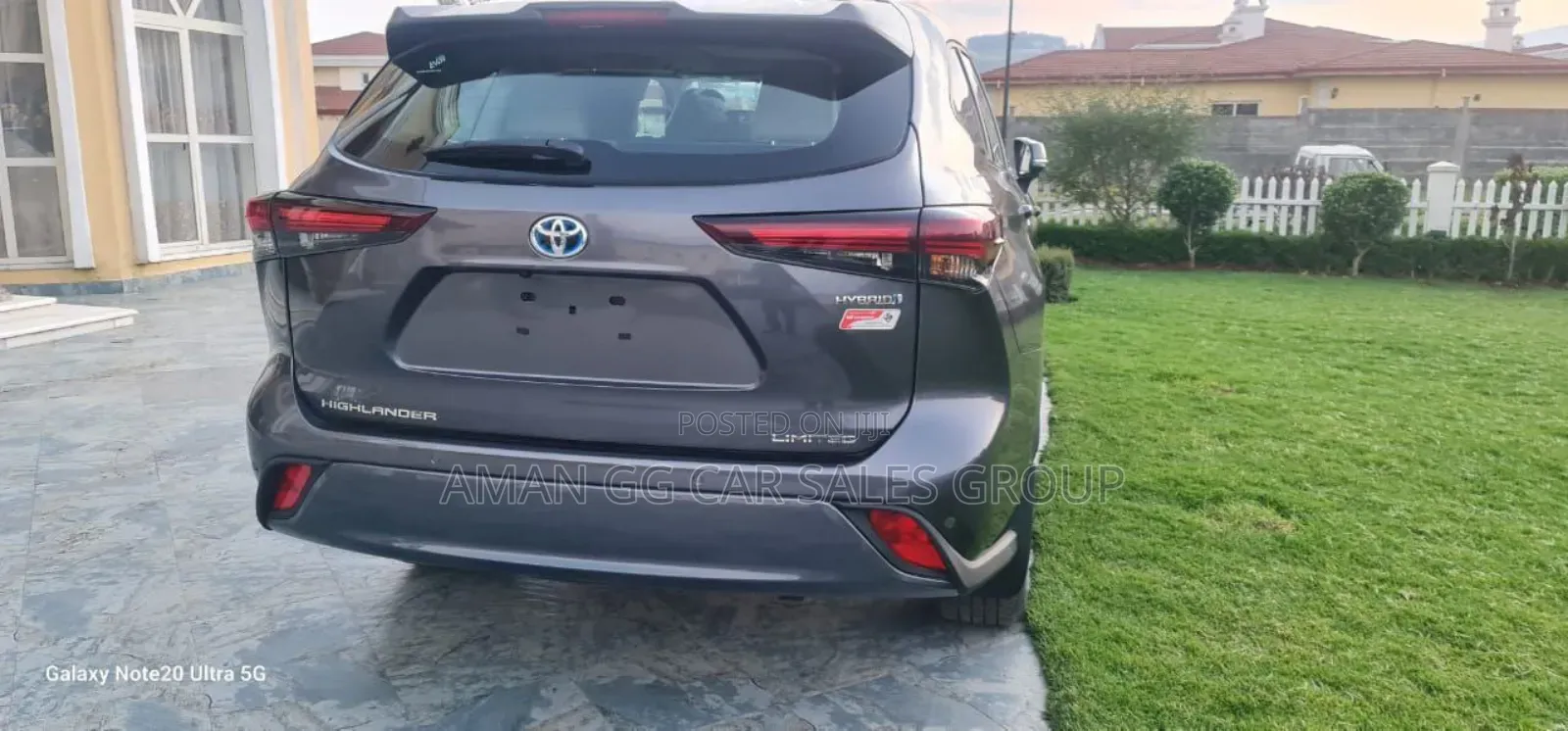 New Toyota Highlander 2024 Gray