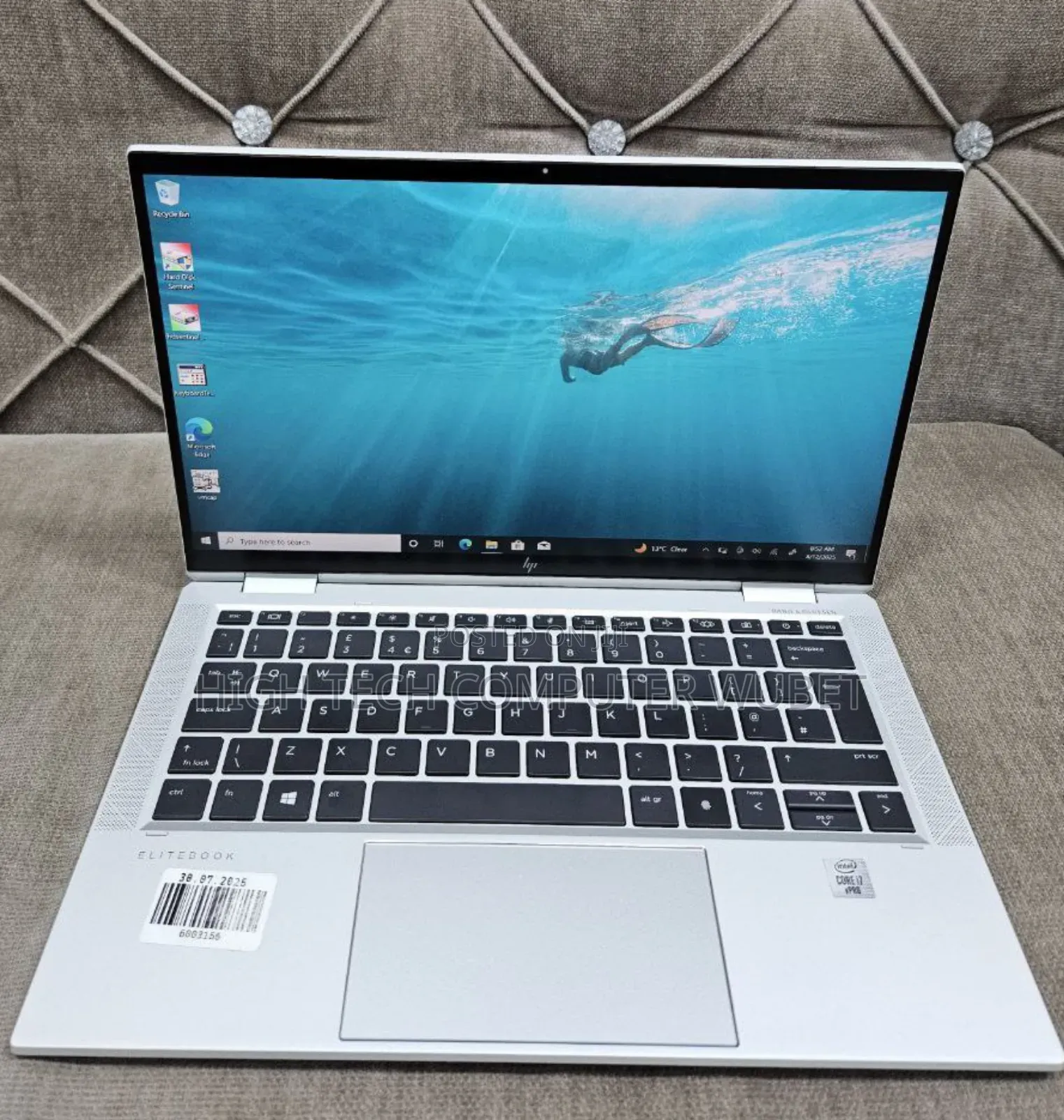 New Laptop HP EliteBook X360 1030 G7 16GB Intel Core I7 SSD 512GB