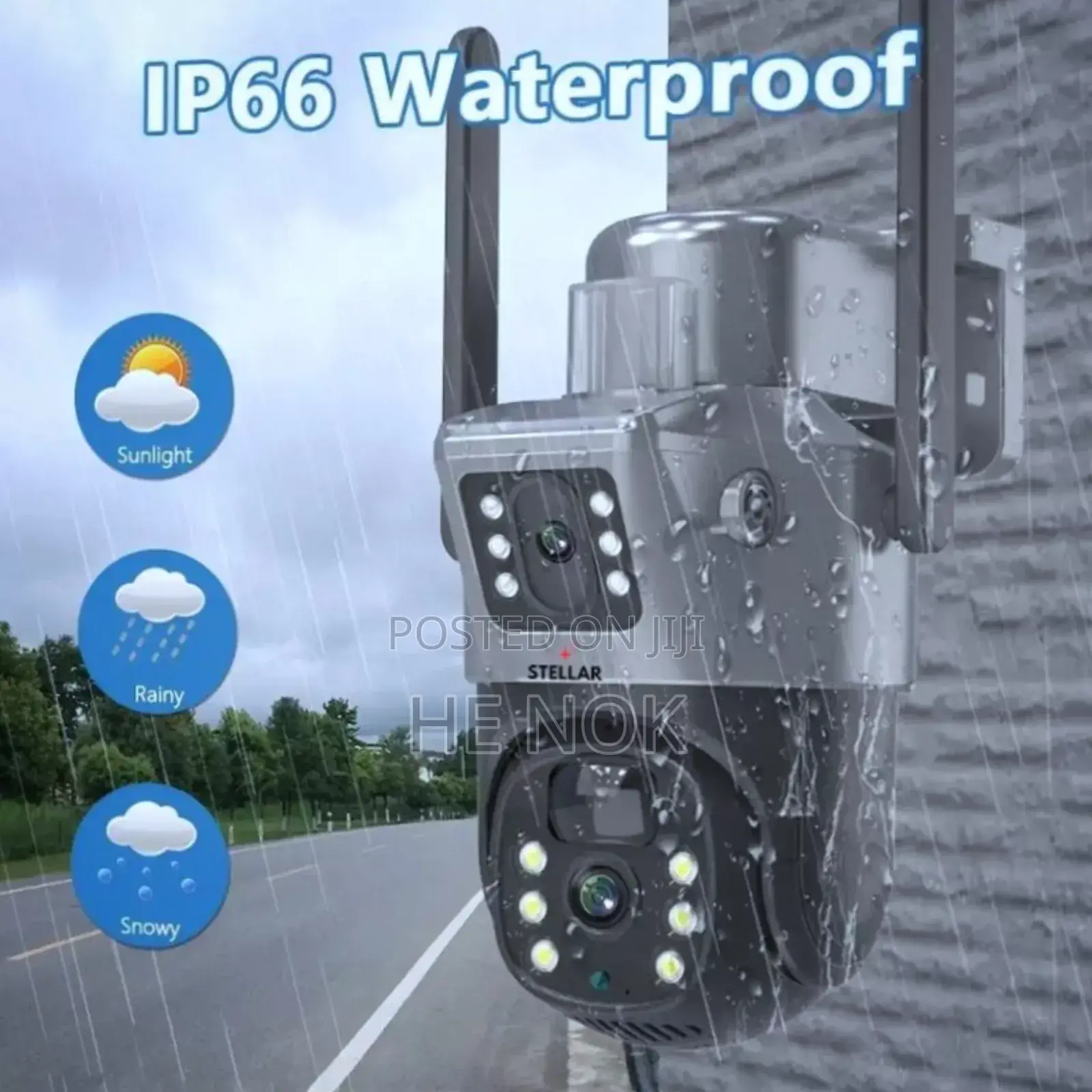 Security Camera Stellar C600 Ultra በsim የሚሰራ በ Solar የሚሰራ