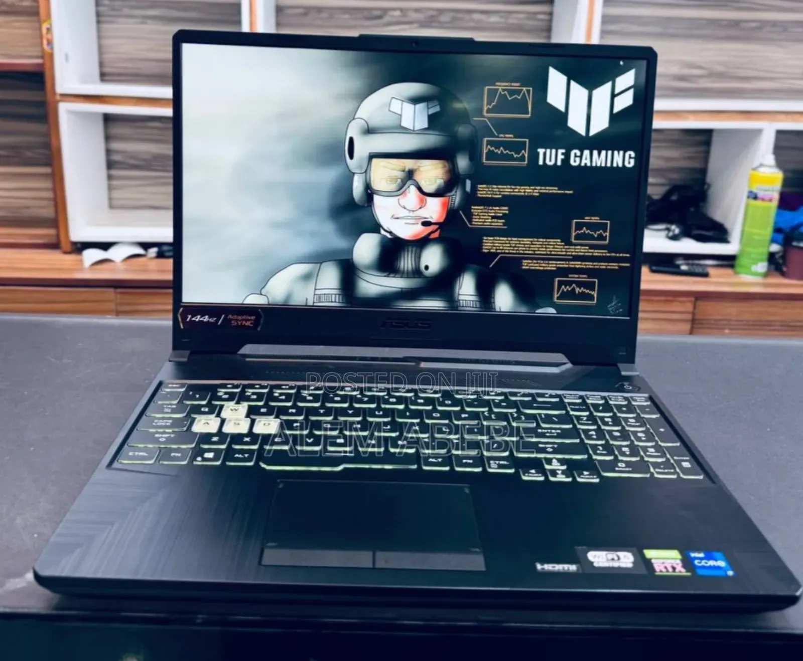 New Laptop Asus TUF Dash F15 16GB Intel Core I7 SSD 512GB