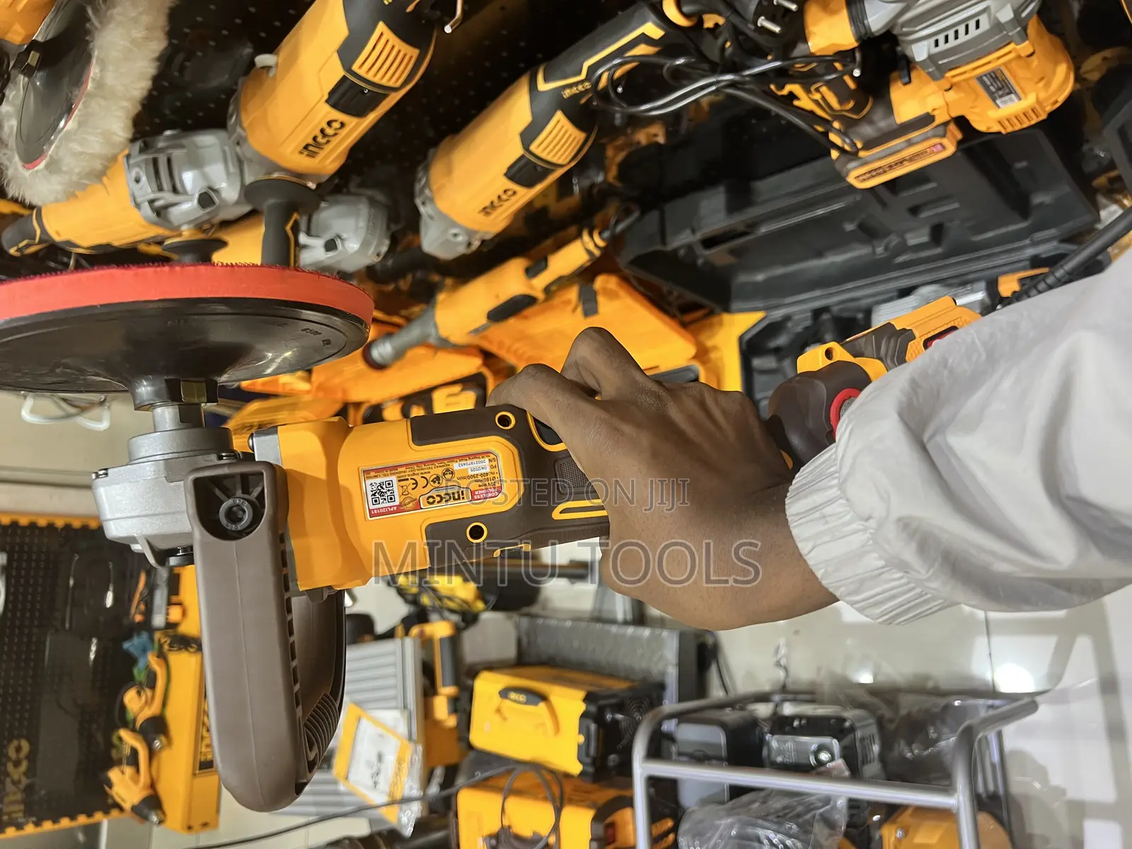 Ingco Chargeable Polisher Grinder 20v