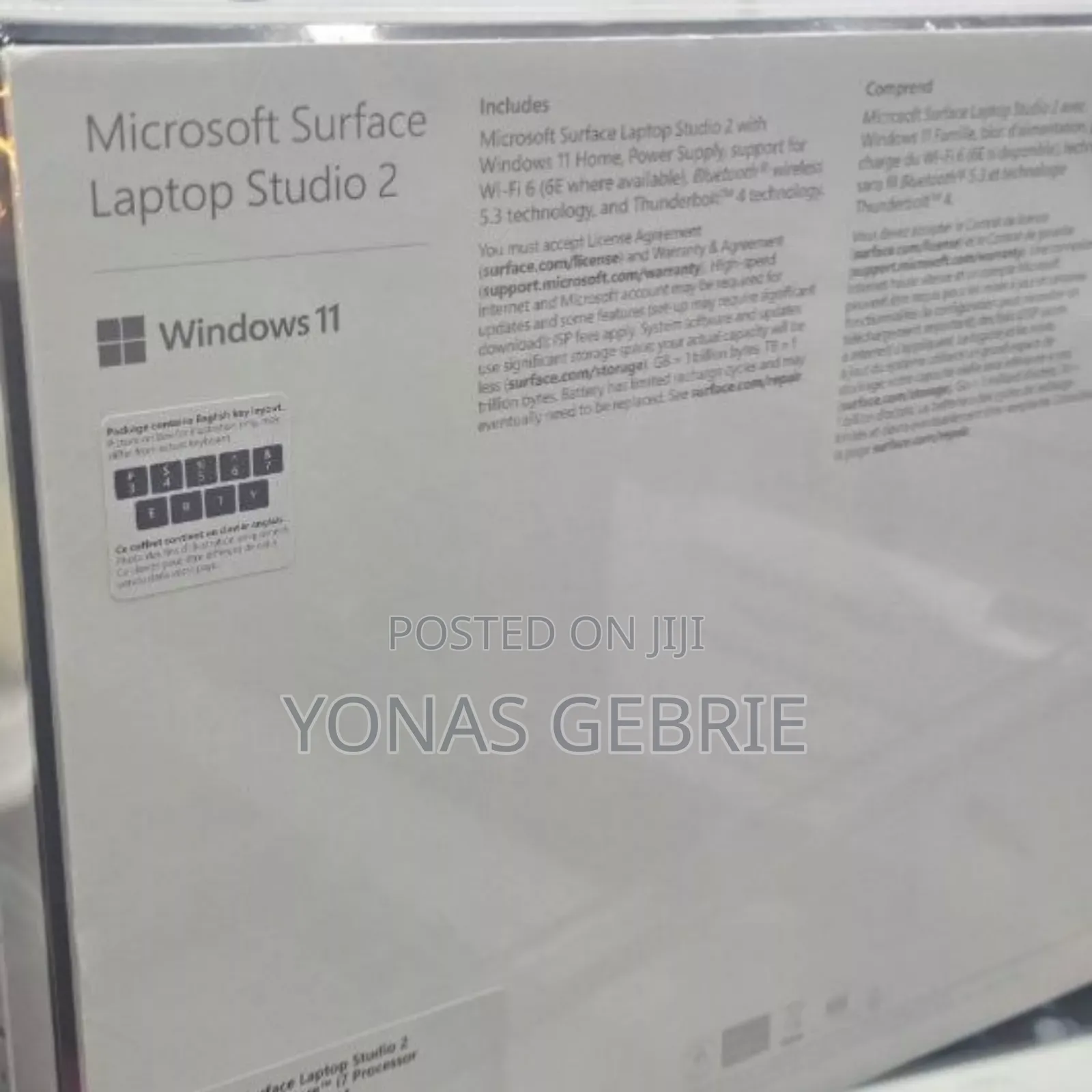 New Laptop Microsoft 16GB Intel Core I7 SSD 512GB