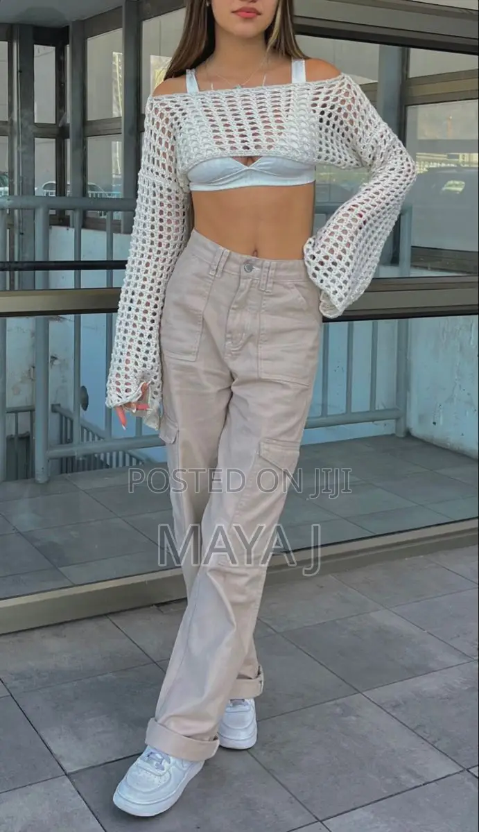 Crochet Shrug Top Handmade