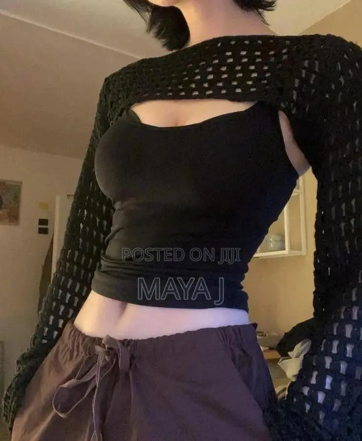 Crochet Shrug Top Handmade