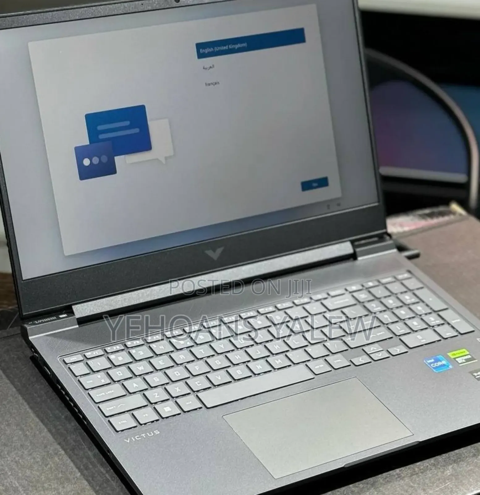 New Laptop HP Victus 16 16GB Intel Core I7 SSD 1T