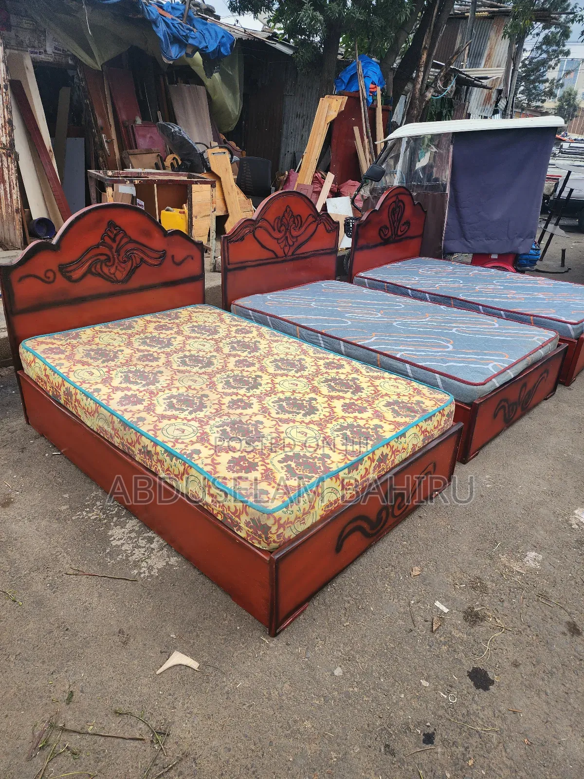 Bed አልጋ Alga 1.20m