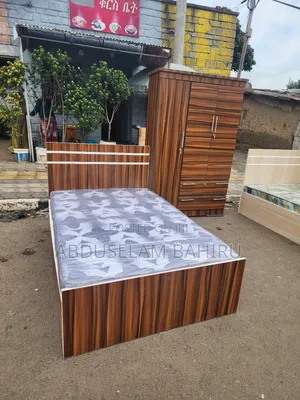 Bed(አልጋ)+Mattress(ፍራሽ)+Closet(ቁምሳጥን)=29000br.