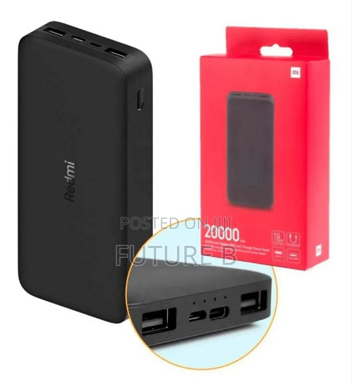 Redmi Powerbank Power Up Your Life.