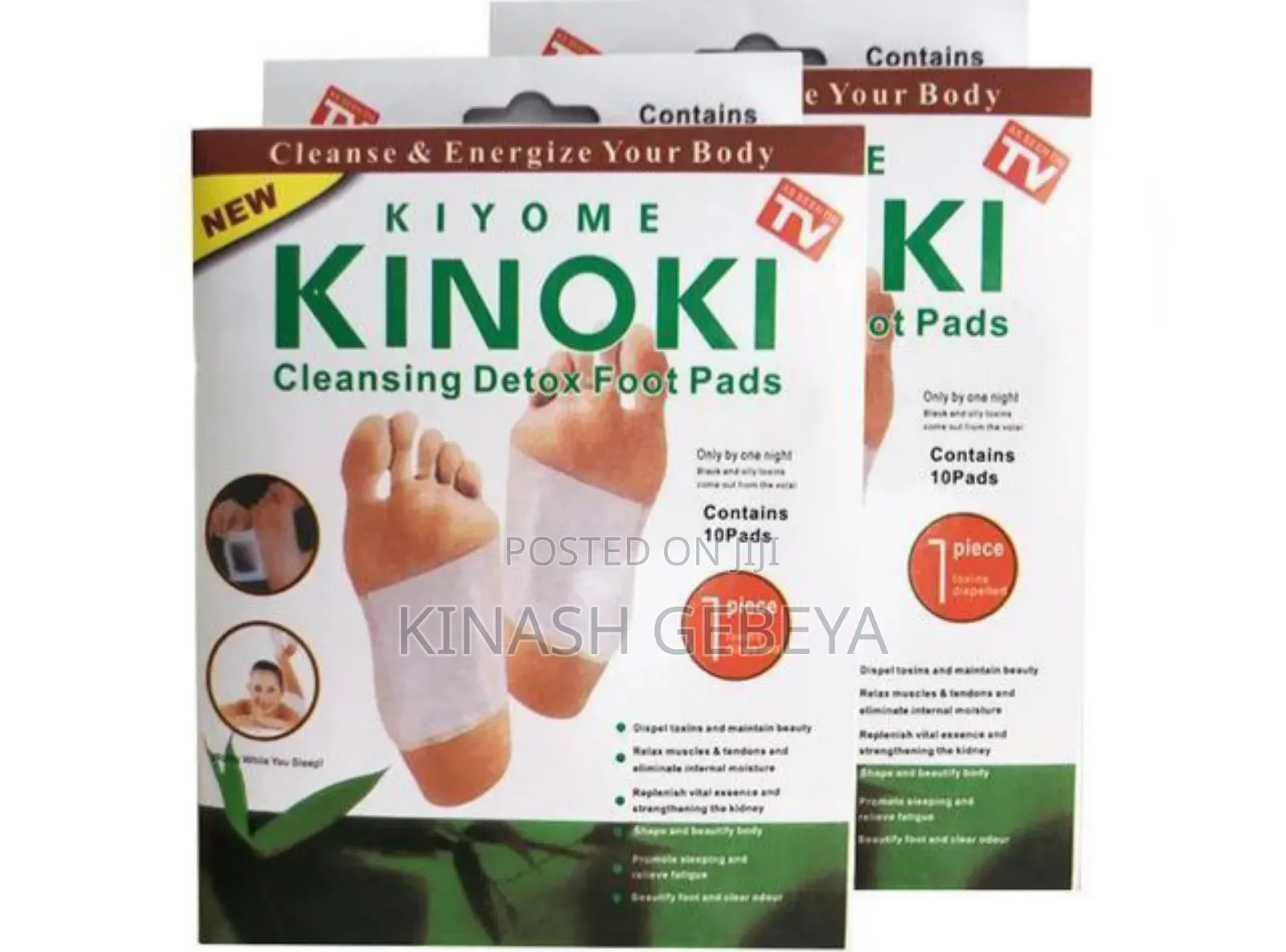 Kinoki Cleansing Detox Foot Pads