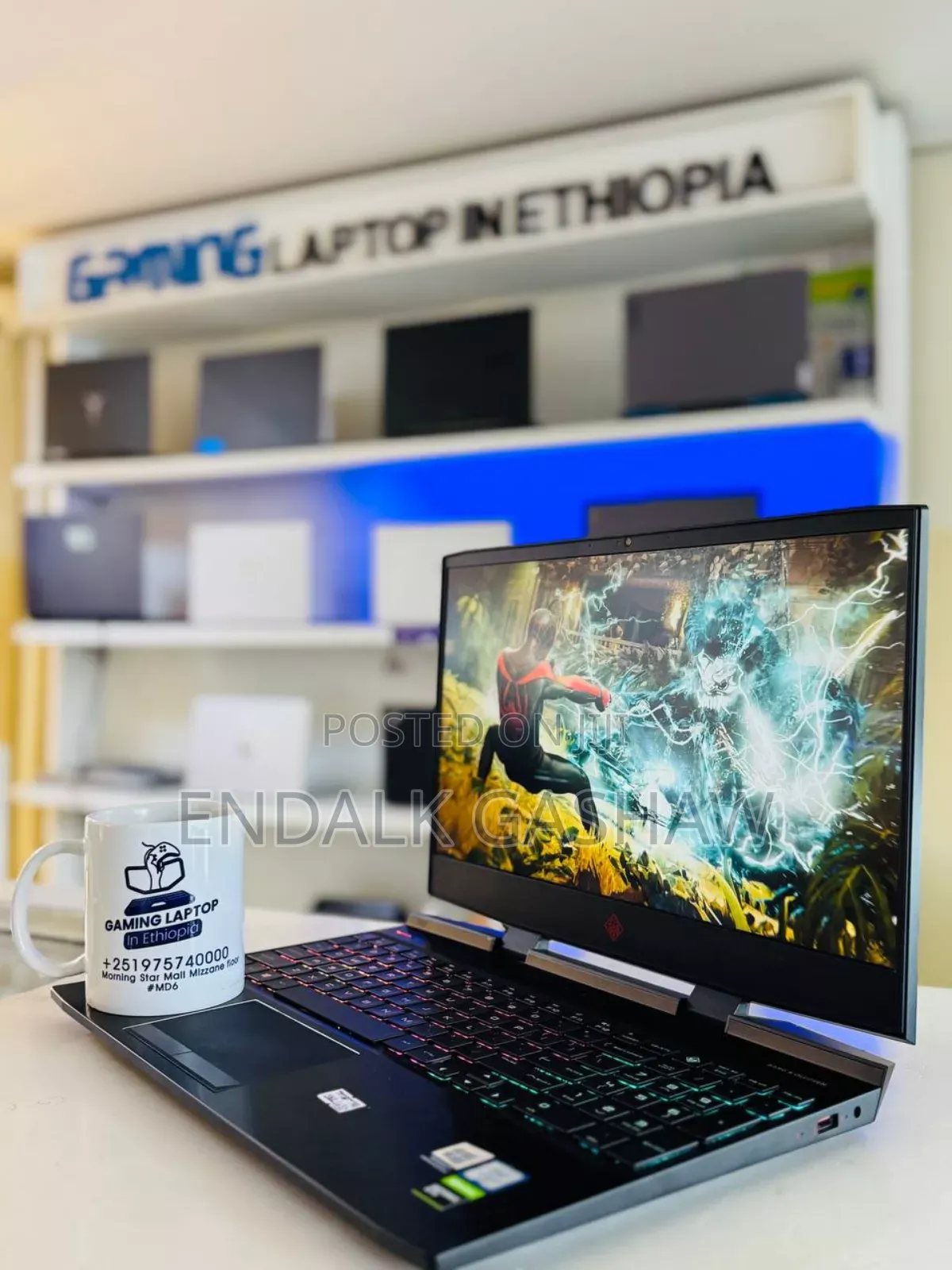 New Laptop HP Omen X 16GB Intel Core I7 SSD 512GB