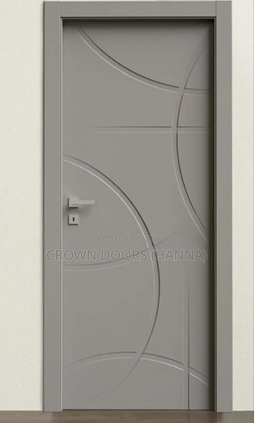 ክራዉን ከእንጨት ፋይበር ፣ ከተፈጥሮ ድንጋይ እና ሲንቴቲክ ኮምፖዚት የተሠሩ በሮች