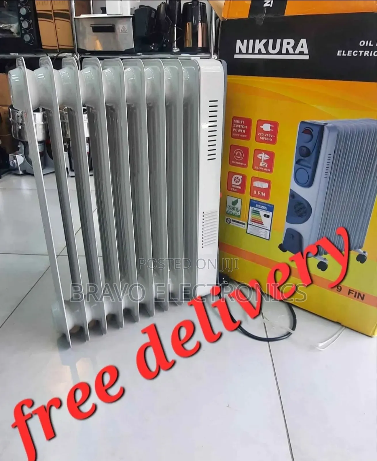 Nikura Japan Oil Heater 2900 Watt