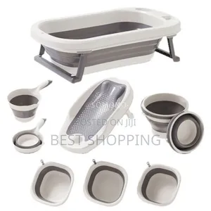 Baby Foldable Bathtub Set 7 in 1