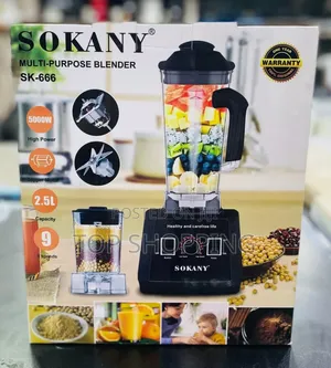 Sokany Commercial Blender 2 in 1 Juicer 2.5 Liter