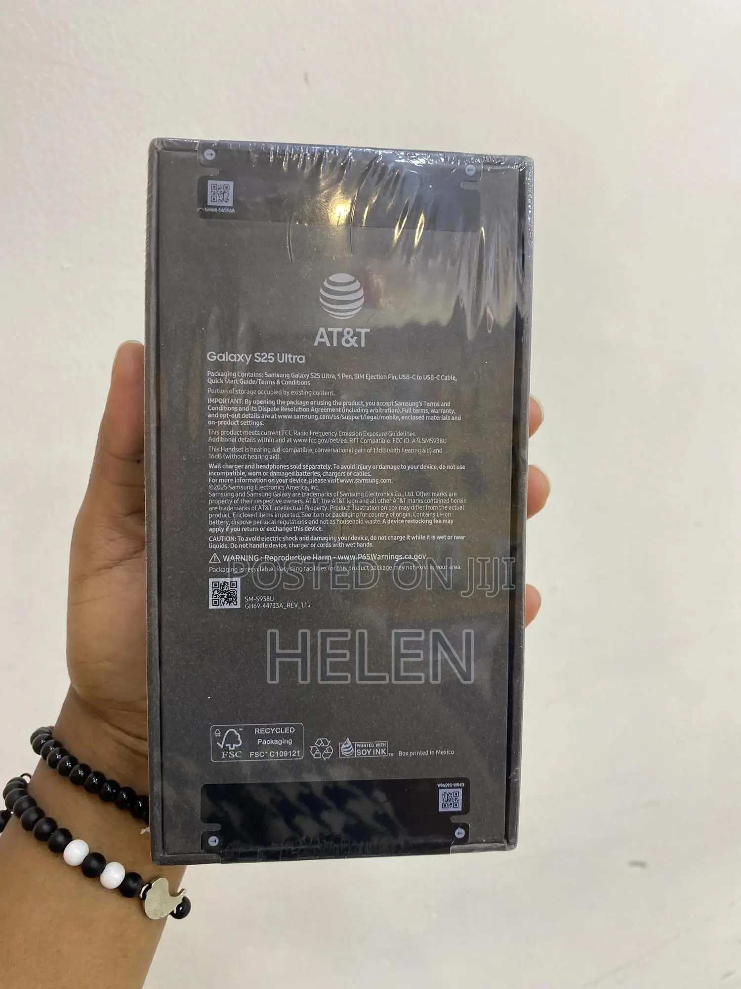 New Samsung Galaxy S25 Ultra 256 GB Black