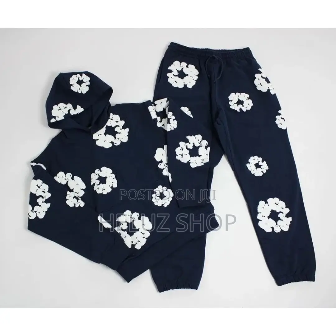 Denim Tears Set, Hoodie and Pants
