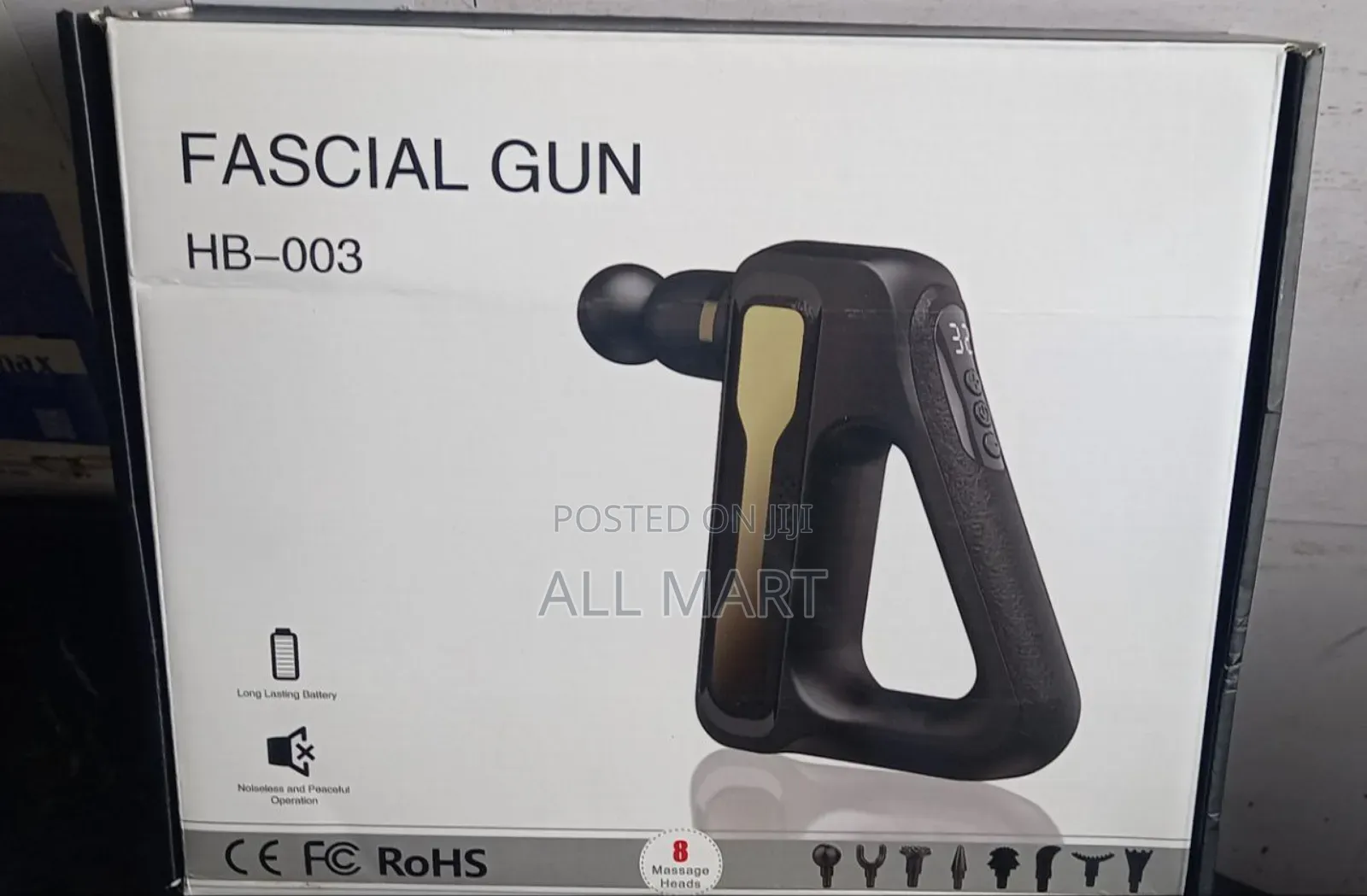 8 Head Professional Fascial Gun Massager