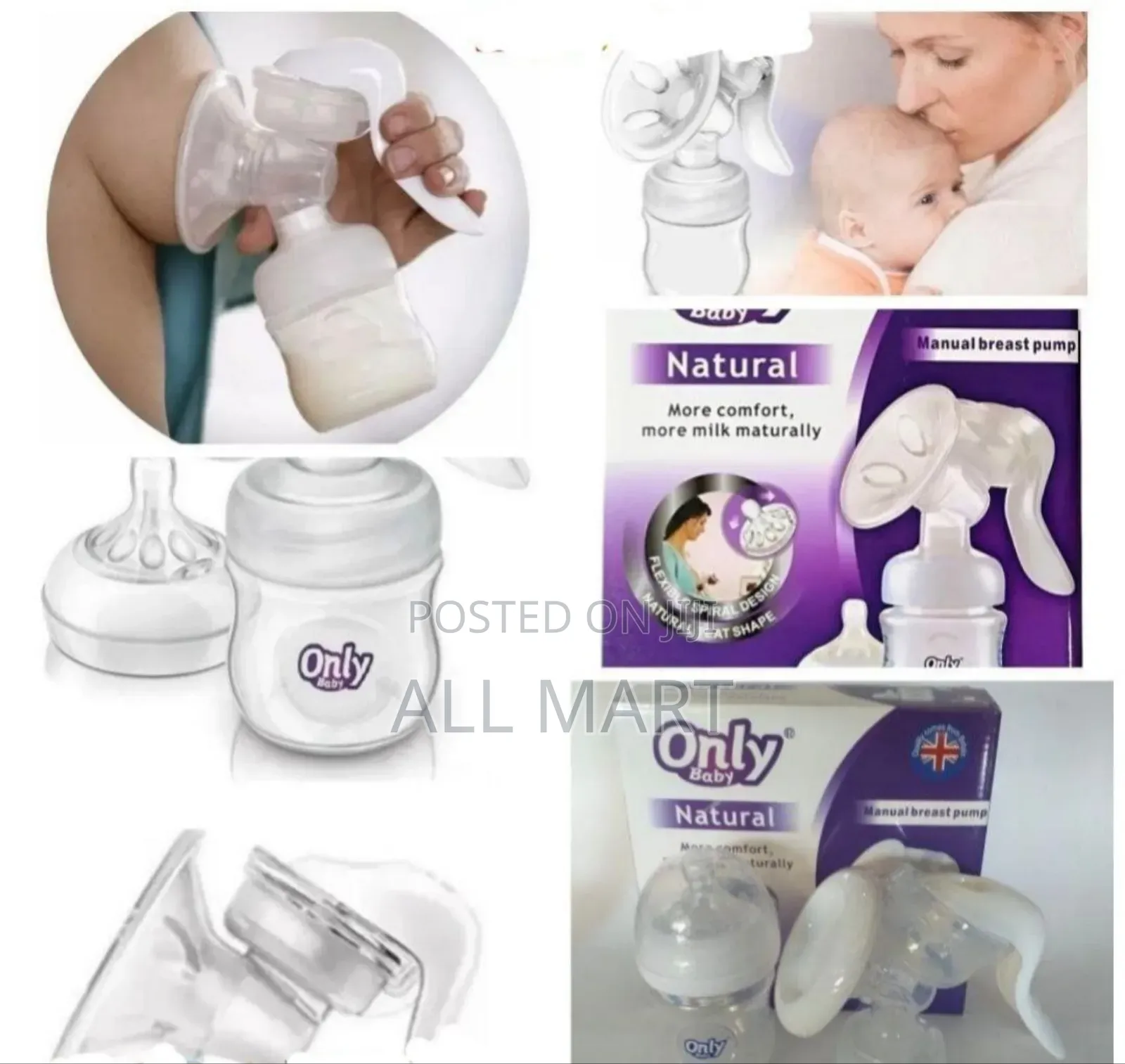 Only Baby Manual Breast Pump