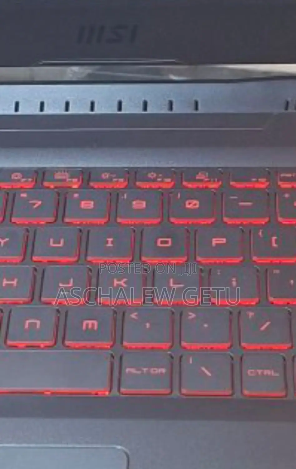 New Laptop MSI Katana 15 16GB Intel Core I7 SSD 1T