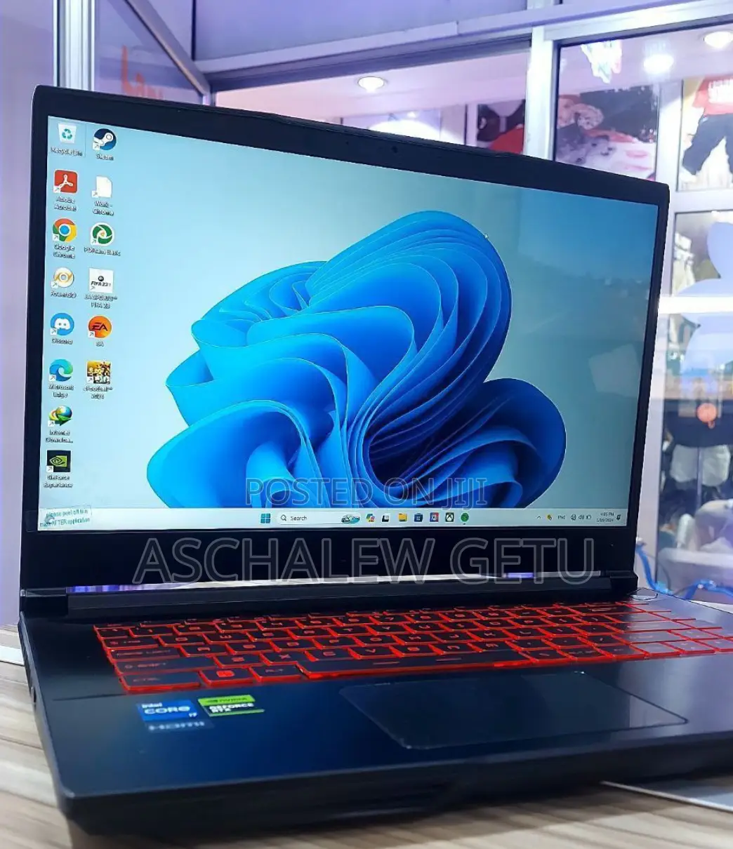 New Laptop MSI Katana 15 16GB Intel Core I7 SSD 1T