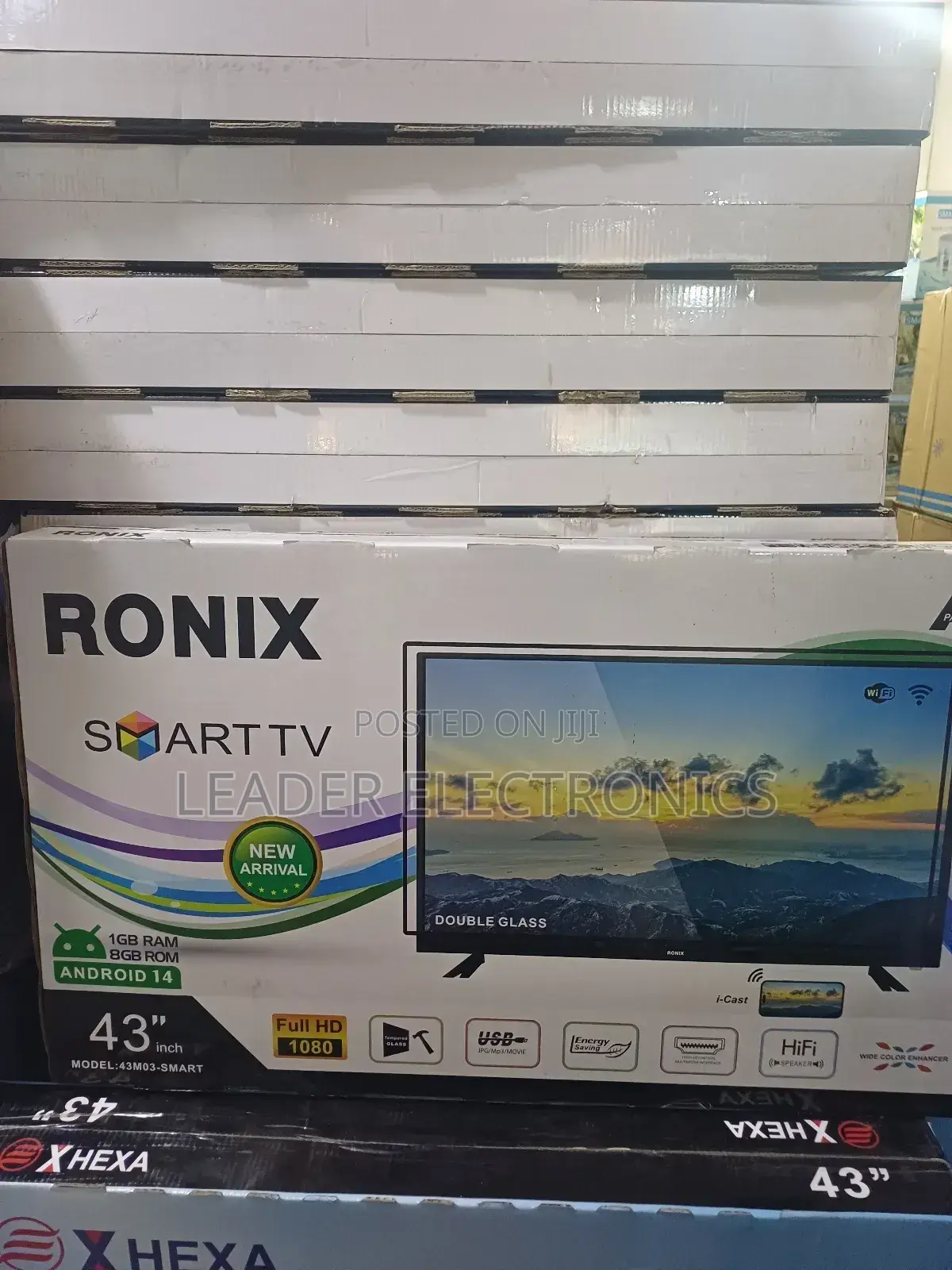 Ronix Tv 43" Smart Android Tv New Arrival 2025