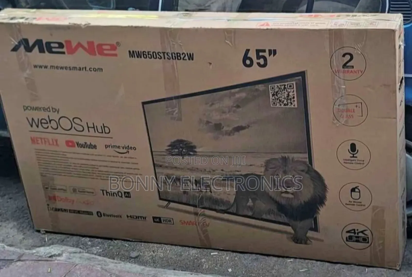 Mewe Webos Smar Tv 65"