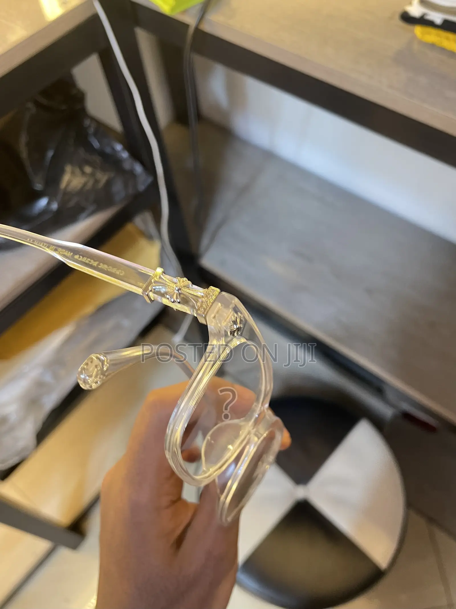 High Quality Chrome Heart Glasses