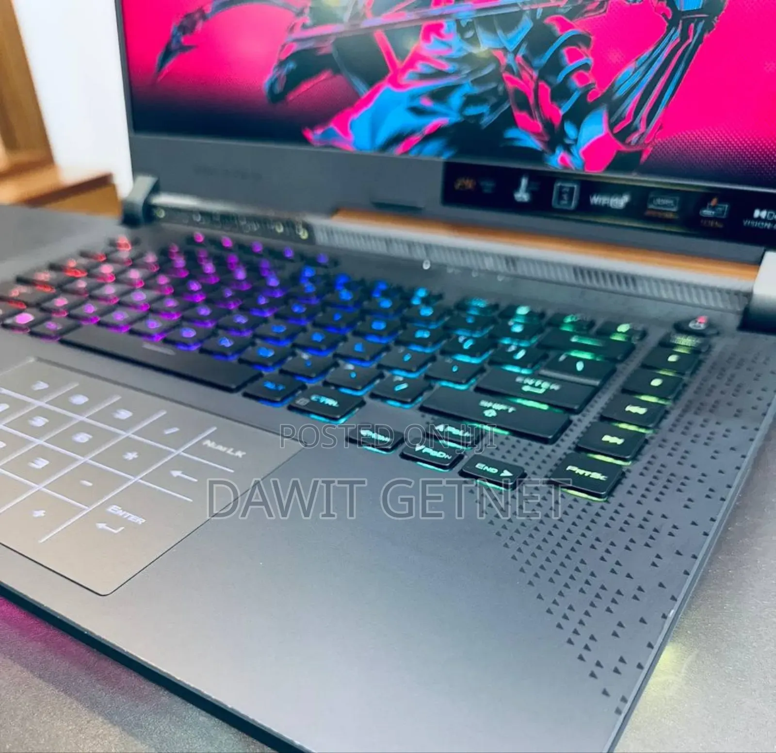 New Laptop Asus ROG Strix G15 16GB Intel Core I7 SSD 512GB