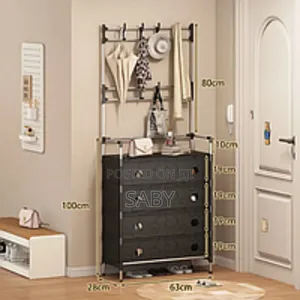 Photo - New Simple Floor Clothes Rack