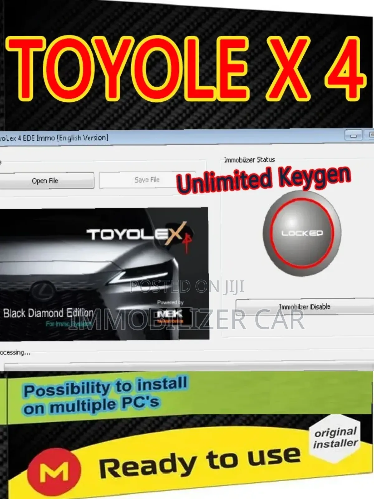 Toyolex 4 Immo Off Solution(Software)