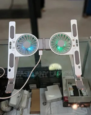 Laptop Stand With Fan RGB Light