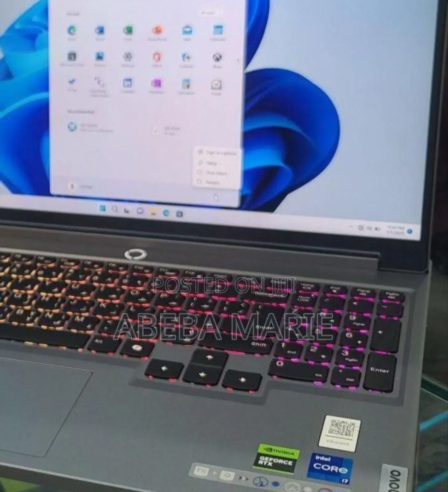 New Laptop Lenovo Legion 5 16GB Intel Core I7 SSD 1T