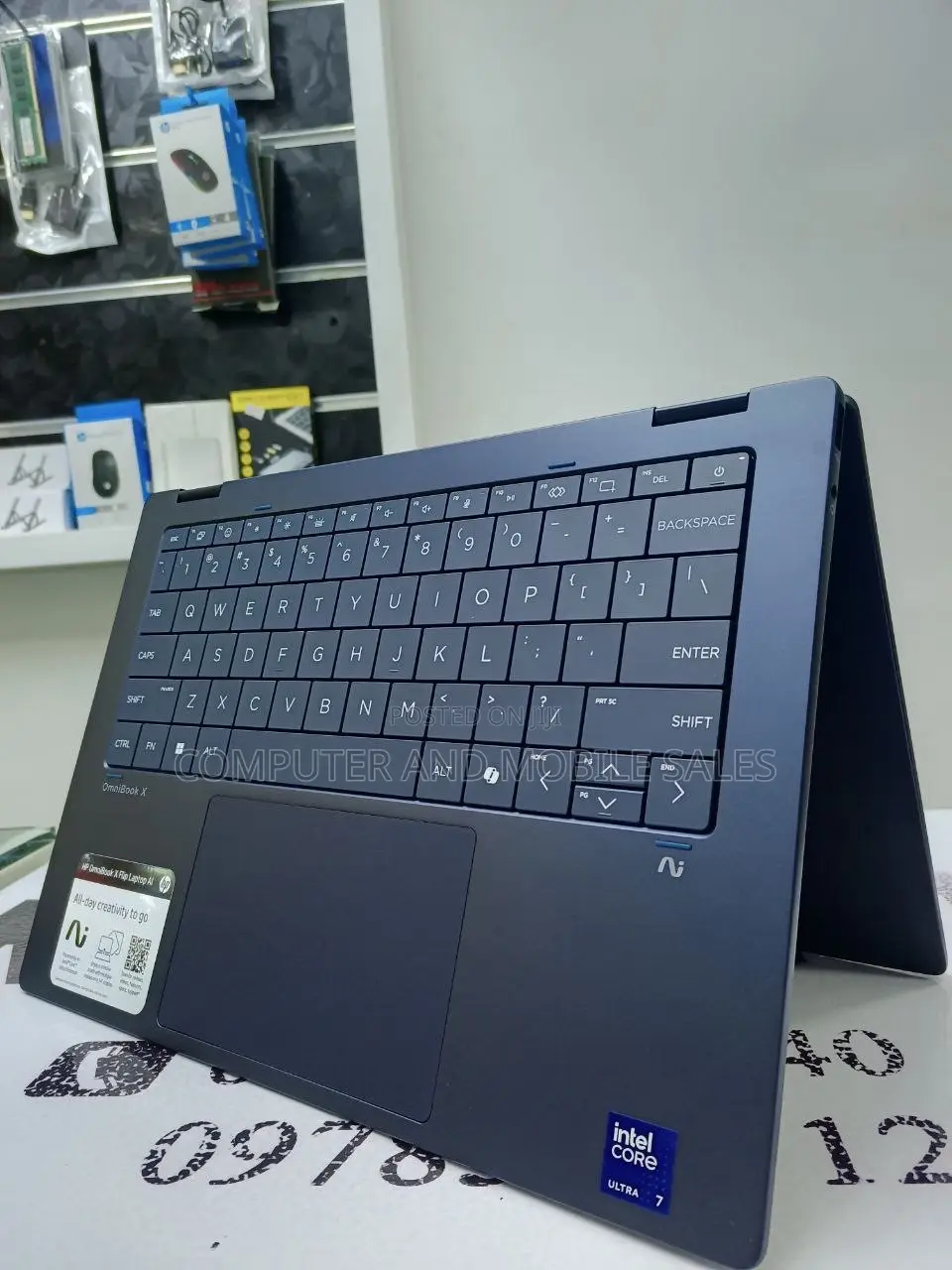 New Laptop HP OmniBook Ultra Flip 14" 16GB Intel Core Ultra 7 SSD 1T