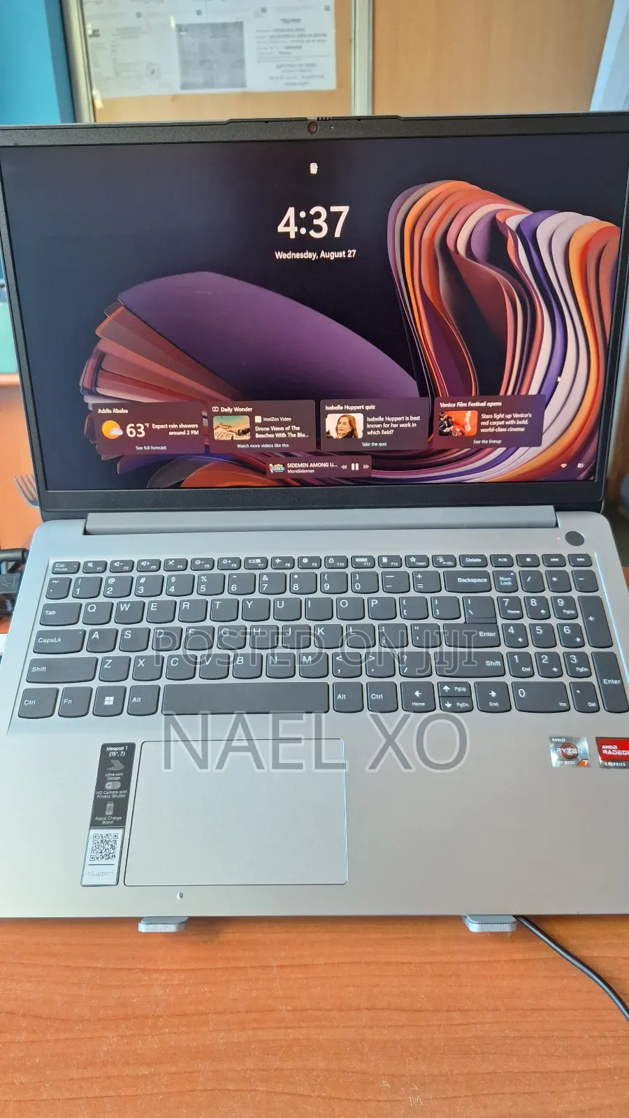 Laptop Lenovo IdeaPad 1 24GB AMD Ryzen 7 SSD 512GB