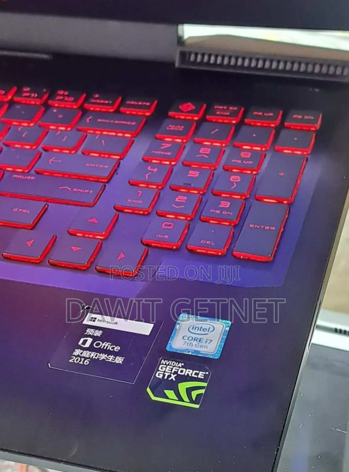 New Laptop HP Omen 15 8GB Intel Core I7 SSD 128GB