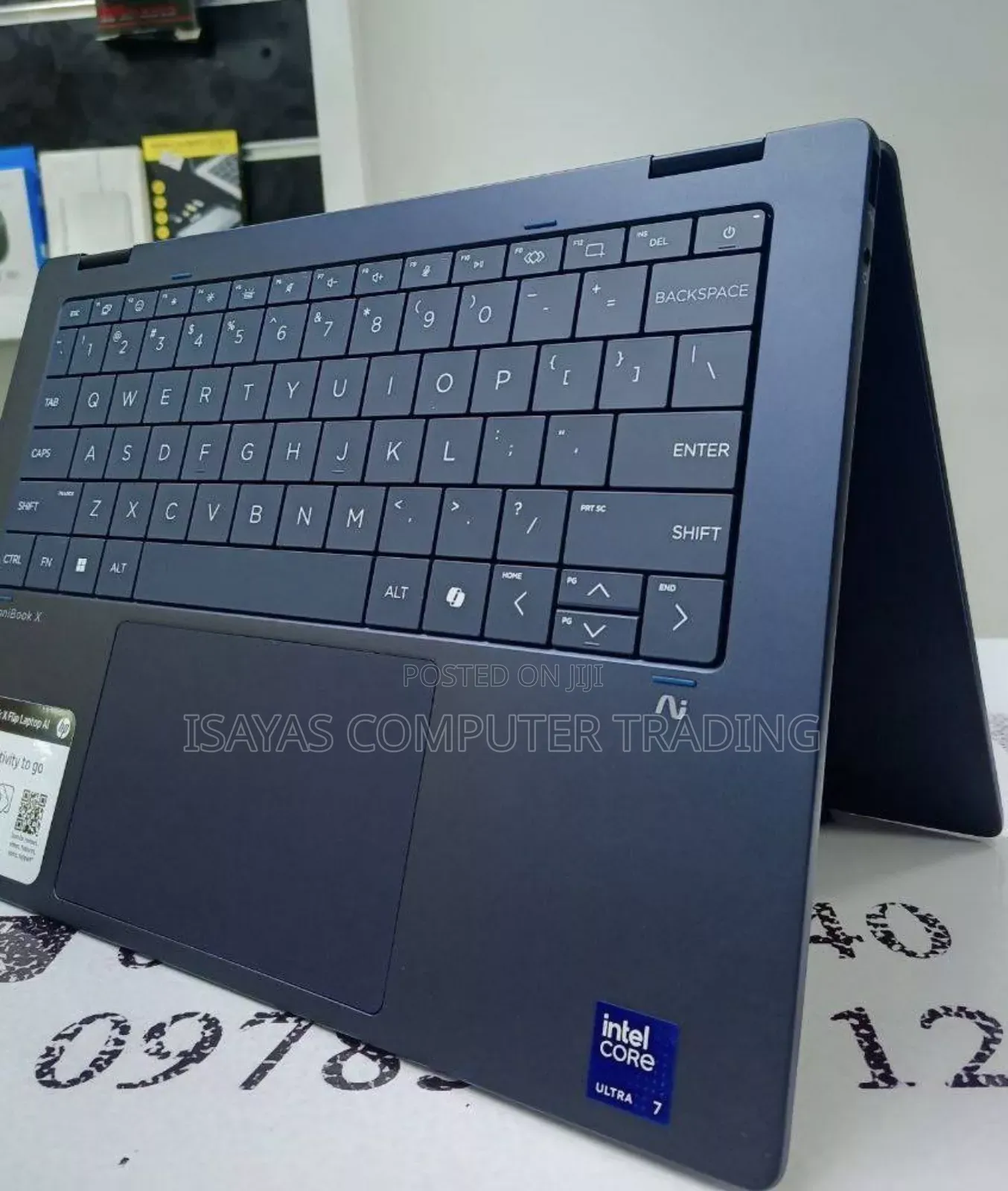 New Laptop HP OmniBook X Flip 14" 16GB Intel Core Ultra 7 SSD 1T