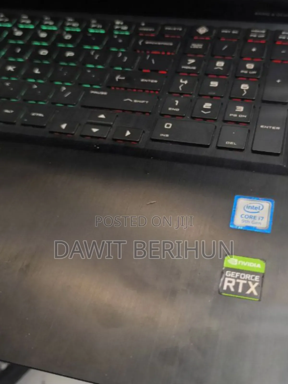 New Laptop HP Omen 17 16GB Intel Core i7 SSD 512GB