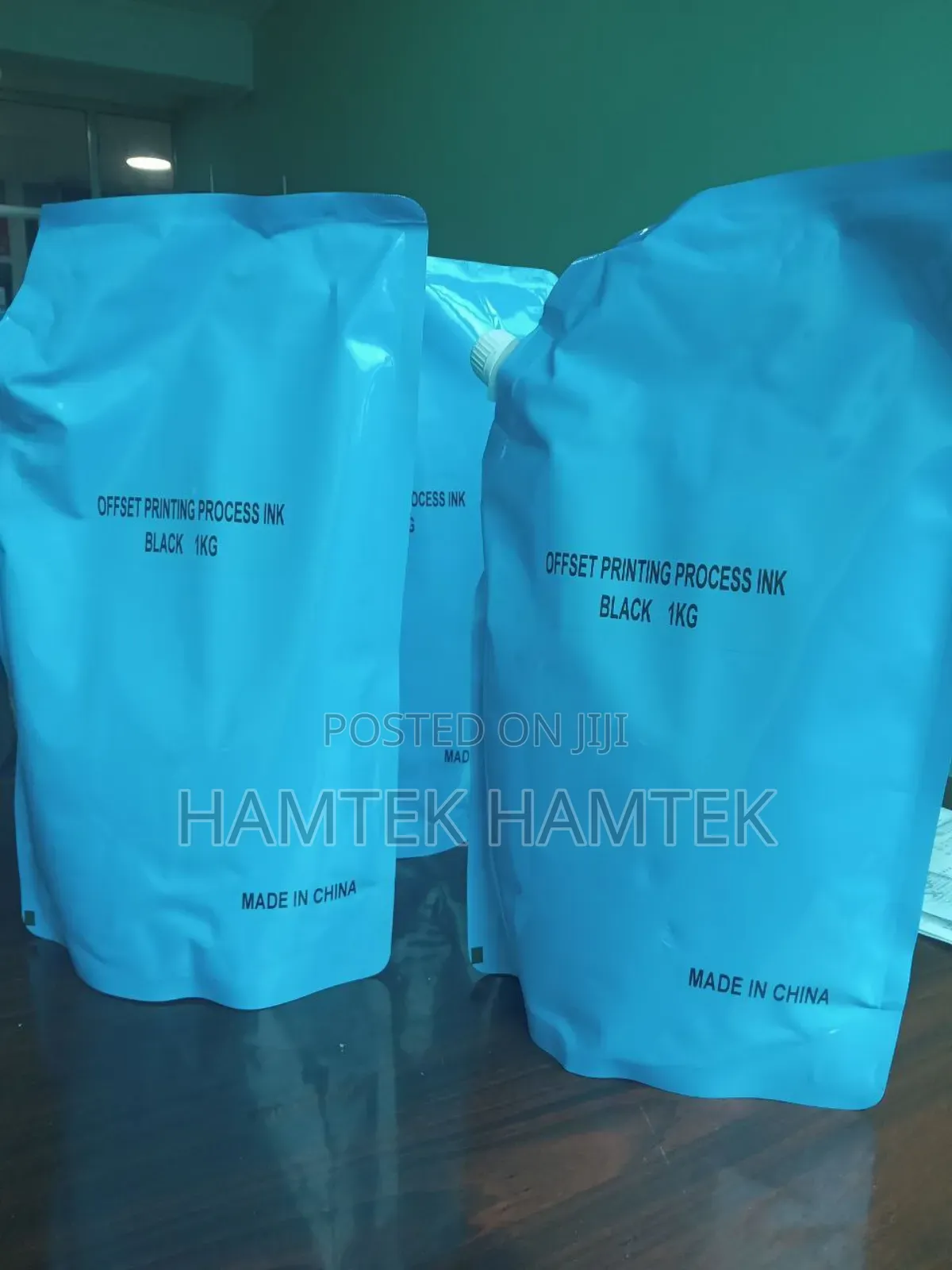 Offset Printing Process Ink Black Powder 1kg