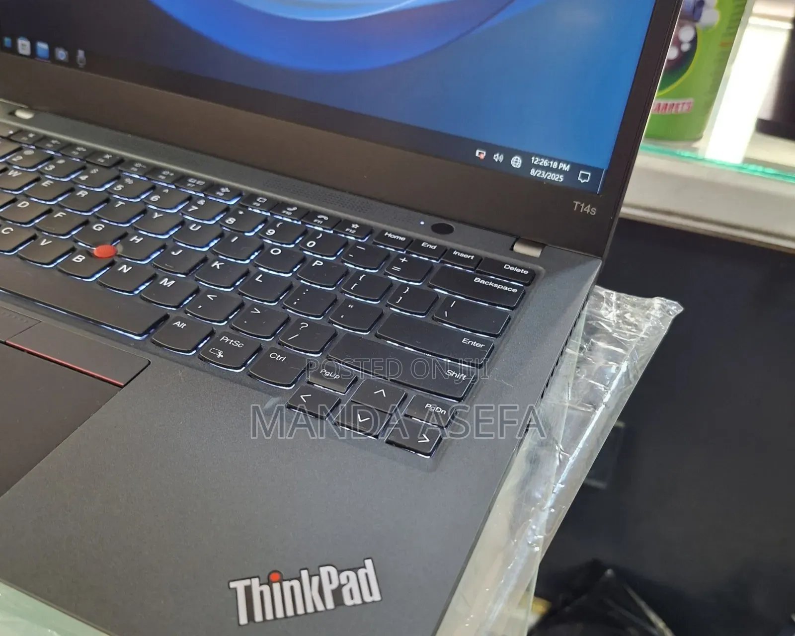 New Laptop Lenovo Thinkpad T14s Gen 2 32GB Intel Core I7 SSD 512GB