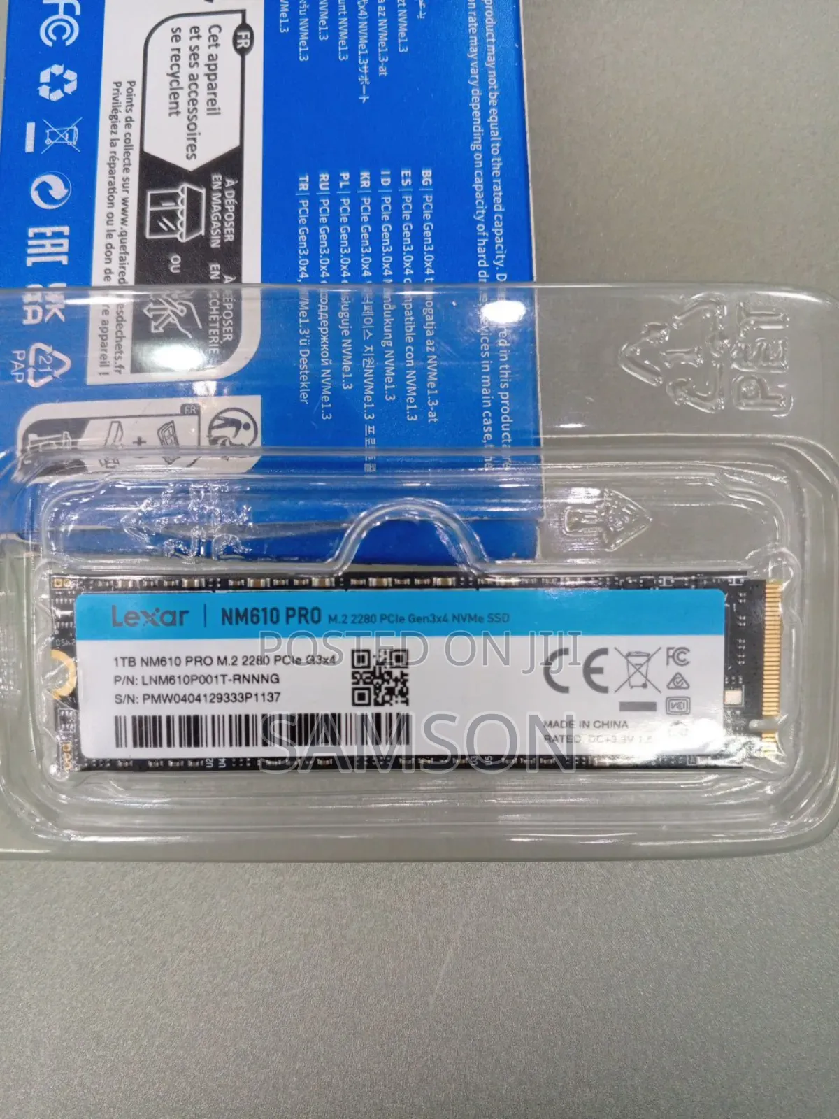1tb Lexar M.2 SSD Nvme Team Group