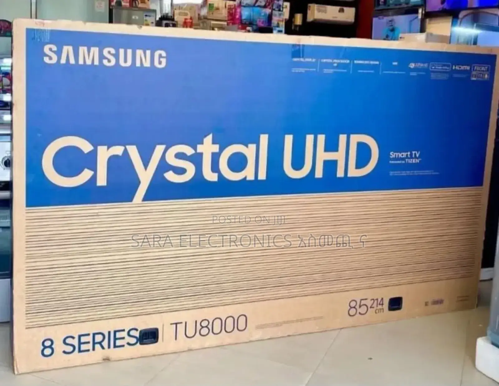 Smasung 85" 8 Series Crystal Uhd Tv