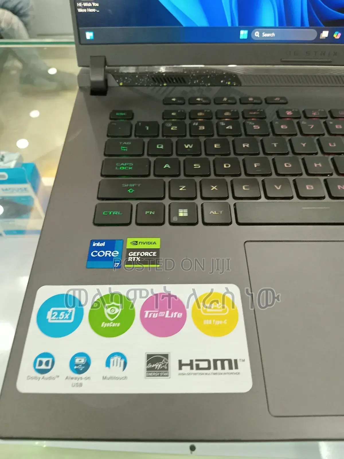 New Laptop Asus ROG Strix G16 G614 16GB Intel Core I7 SSD 1T