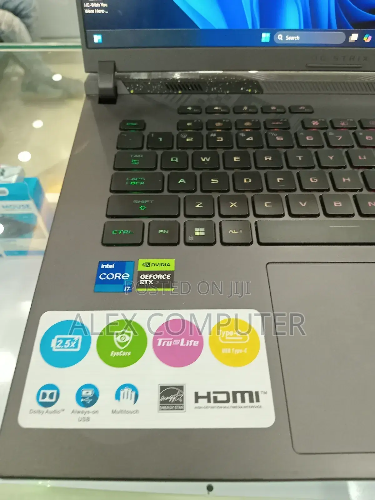 New Laptop Asus ROG Strix G16 G614 16GB Intel Core I7 SSD 1T