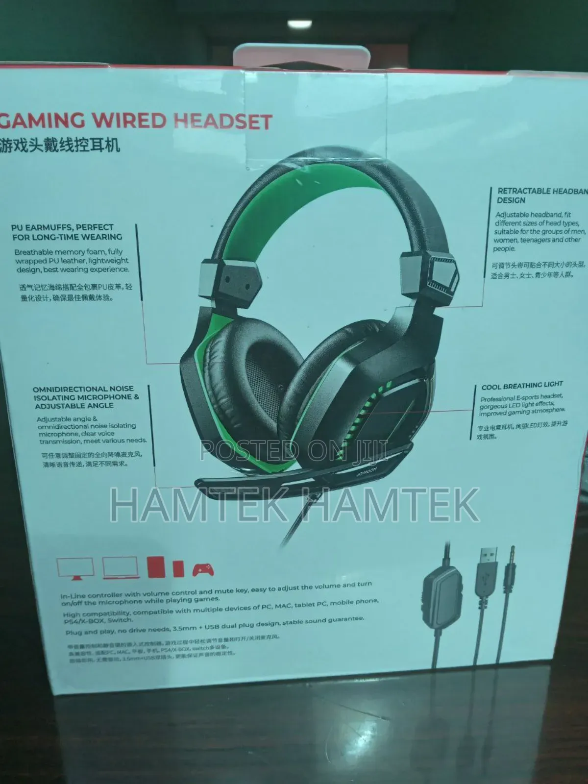 Gaming Wired Headset - Joy Room
