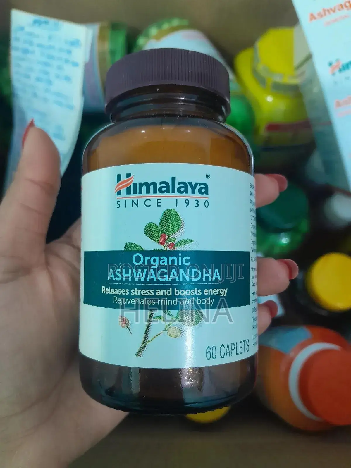 Organic Ashwaganda 60 Tablets From Usa